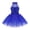 Blue, variant on inhzoy Kids Girls Halter Sleeveless Sequins Mesh Splice Ballet Dance Dress Modern Dancewear Pink 4-5