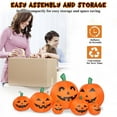 thumbnail image 3 of Geemuslly 7 FT Halloween Inflatable Pumpkin Patch with LED Lights, Outdoor Jack-o’-Lantern Family Blow Up Decoration for Lawn, Yard, Garden, Indoor Party, 3 of 10