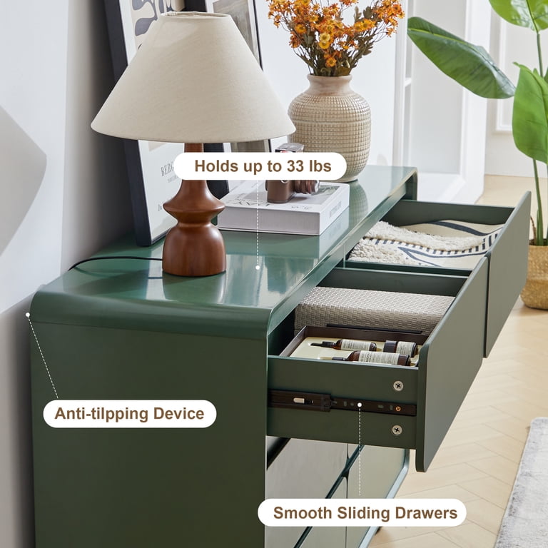 green mid century modern dresser Green Mid-Century Modern Dressers