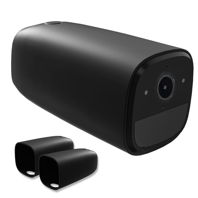 FlyFlise Housses de Protection en Silicone pour Série eufyCam, Protection Anti-Rayures pour Accessoires de Caméra