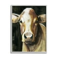 thumbnail image 5 of Stupell Industries Rustic Hereford Cattle Portrait Country Farm Cow Painting Gray Framed Art Print Wall Art, 11x14, by Grace Popp, 5 of 5