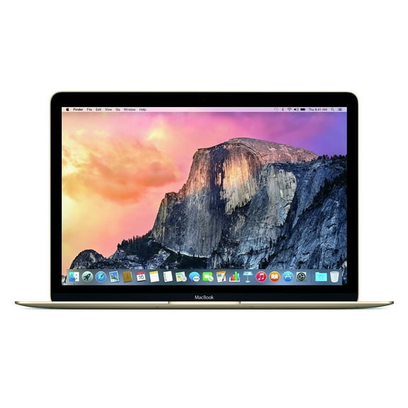 Restored Apple MacBook MK4M2LL/A 12.0-inch 256GB Intel Core M Dual-Core Laptop - Gold (Refurbished)