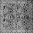 thumbnail image 1 of Ahgly Company Indoor Square Oriental Gray Industrial Area Rugs, 6' Square, 1 of 4