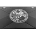 thumbnail image 4 of Eurosport Daytona- Compatible with -, Carbon Steel License Plate- Black Florida State Flag Matte Black/Black Opaque, 1/8 laser cut high impact.., By Visit the Eurosport Daytona Store, 4 of 6
