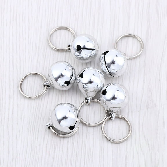 Raindrops 6Pack Small Metal Bells for Small Dog Bell Accessories
