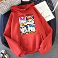 thumbnail image 1 of 2024 Minnie Disney Sudadera con capucha Crop Top Mickey Mouse mujeres sudaderas con capucha niños niñas ropa de calle Harajuku, 1 of 1