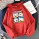 thumbnail image 1 of 2024 Minnie Disney Sudadera con capucha Crop Top Mickey Mouse mujeres sudaderas con capucha niños niñas ropa de calle Harajuku, 1 of 1