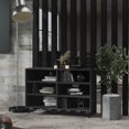 thumbnail image 1 of vidaXL Sideboard Grey 103.5x35x70 cm Engineered Wood, 1 of 5
