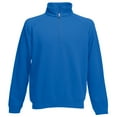 thumbnail image 1 of Fruit Of The Loom Mens Zip Neck Sweatshirt, 1 of 3