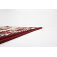 thumbnail image 5 of Rugs.com Rabia Collection Rug – 3' x 13' Runner Burgundy Low Rug Perfect For Hallways, Entryways, 5 of 7