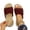 09#Wine, variant on Women Hollow Knit Roman Slide Sandals Square Open Toe Lightweight Cushion Platform Slip On Summer Beach Walking Slippers