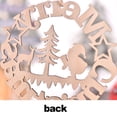 thumbnail image 5 of Home Decor Beautiful 15cm Wooden Hollow Letters Merry Christmas Hanging Decoration Pendant A, 5 of 9