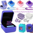 thumbnail image 2 of Silicone Carrying Case For Bitzees Virtual Electronic Pets Kids Toy Protective Bag Shockproof Storage Case Gaming Accessories Transparent, 2 of 6