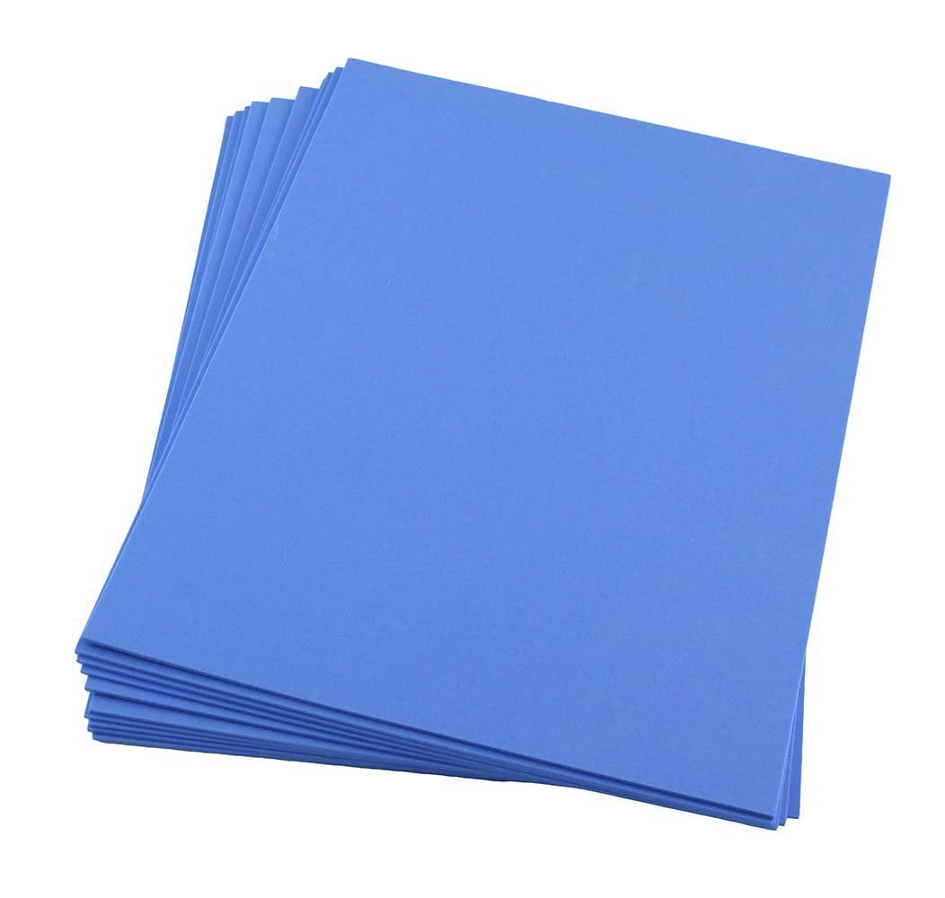 Craft Foam 9" x 12" SheetsRoyal Blue10 Pack 2mm thick