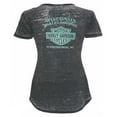 thumbnail image 2 of Harley-Davidson Women's Insanity Complex Burnout Jersey Tee 5J39-HF31 (XL), Harley Davidson, 2 of 2