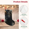 thumbnail image 4 of Lsque Black And Gold White Horse Pattern 18 Inch Christmas Stockings, Festive Holiday Stocking for Christmas Decorations Holiday Decor, 4 of 8