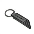 thumbnail image 2 of iPick Image for Chevrolet Traverse Black Chrome Metal Plate Carbon Fiber Texture PU Leather Key Chain, Official Licensed, 2 of 5