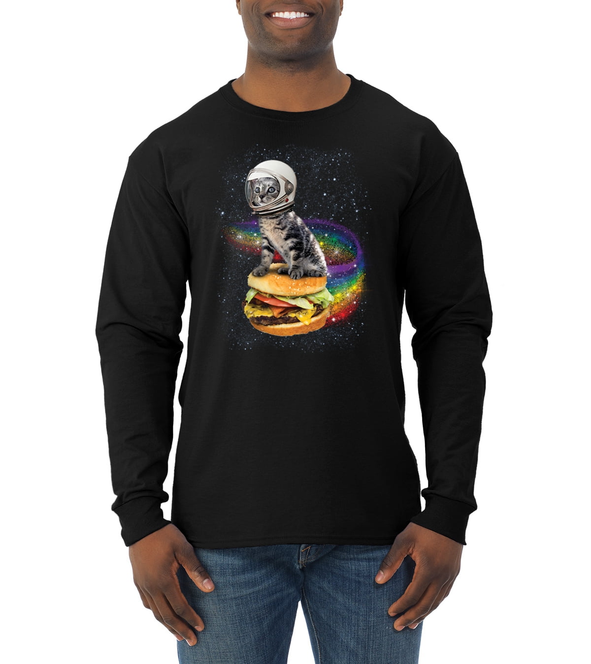 walmart space cat shirt