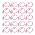 thumbnail image 1 of 200pcs Waxed Necklace Cord with Lobster Clasp Adjustable Length DIY Rope Necklace for Jewelry Making Pink, 1 of 14