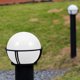 thumbnail image 4 of WEUVEB White Outdoor Acrylic Lamp Shade Spherical Light Cover Decorative and Practical, 4 of 8