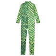 thumbnail image 4 of Alvivi One Piece Printed Gymnastics Leotard for Girls Stage Performance Mermaid Costume Type G 7-8, 4 of 7