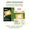 thumbnail image 3 of Avery EcoFriendly Shipping Labels, 3-1/3" x 4", 600ct (48464), 3 of 10