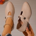 thumbnail image 6 of Wowcloth Women's Loafers – Retro Pointed Toe with Heel and Soft Breathable Sole for Casual Comfort, 6 of 9
