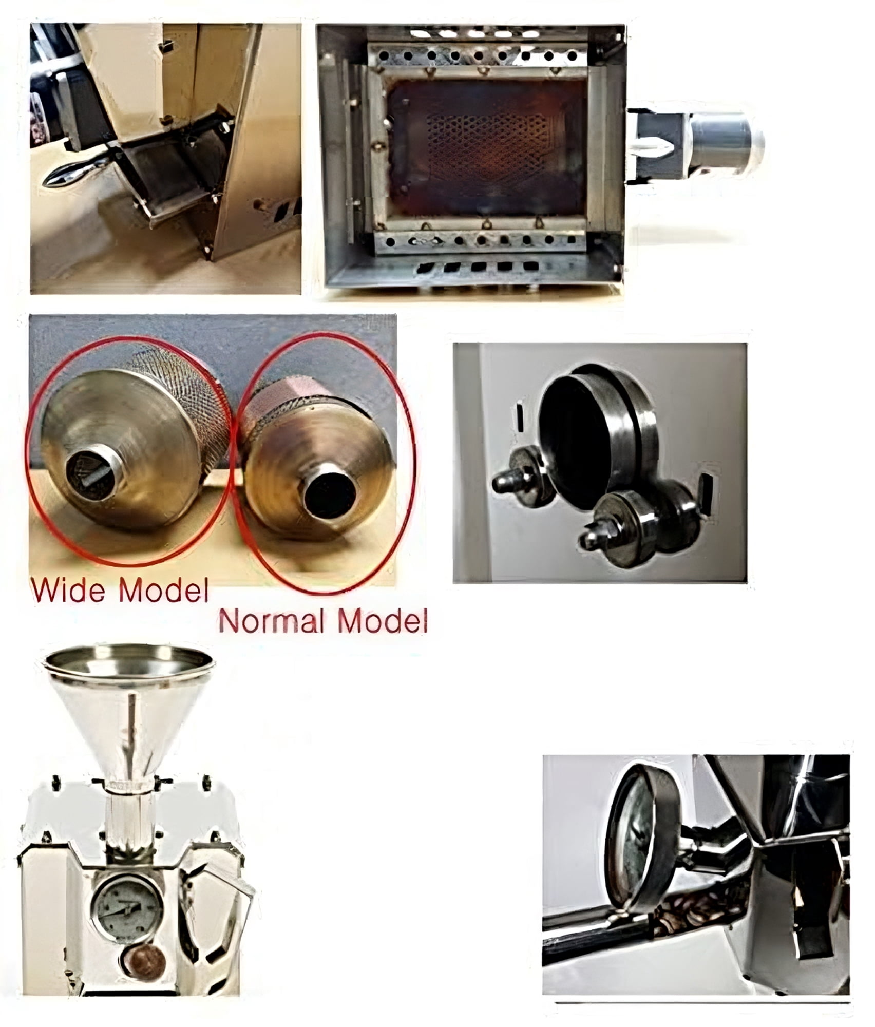 KALDI WIDE Home Coffee Roaster, 300g, Motorized, Includes 
