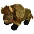 thumbnail image 1 of WISHPETS 9.5 "Peluche de búfalo de pie WISHPETS 637351820089, 1 of 1