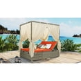 thumbnail image 3 of U_Style Adjustable Sun Bed With Curtain,High Comfort,With 3 Colors (old sku:WY000312AAO), 3 of 9