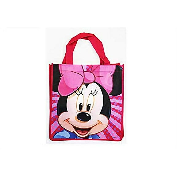 Medium Pink Minnie Mouse Tote Bag - Recyclable Shopping Bag
