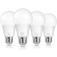 thumbnail image 1 of Bombillas LED MaxVolador A19, 13 W, 5000 K, E26, 1500 LM, paquete de 4, 1 of 9