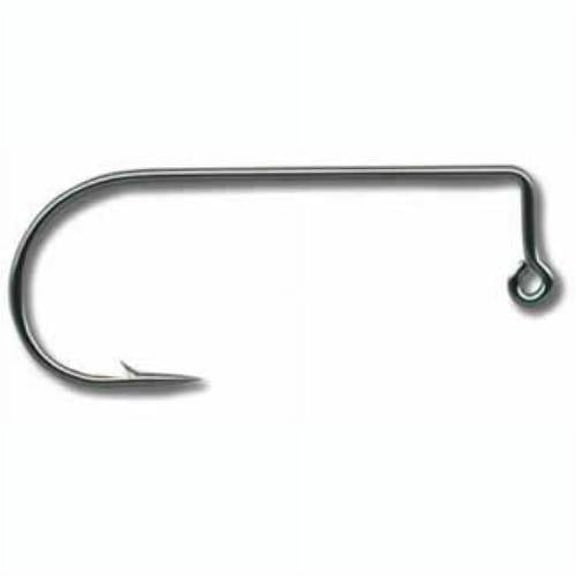Mustad Jig Hook Black Nickle Needle Point 100ct Size 4/0
