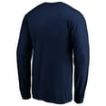 thumbnail image 3 of Men's Navy Portland Trail Blazers Banner Wave Long Sleeve T-Shirt, 3 of 3