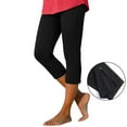 thumbnail image 5 of XUANTAOO Women Capri Leggings 2026 Trendy Zipper Knee Length Trousers Womens Summer Clothes Women'S Casual Pants & Capris Black Leggings For Women, 5 of 9