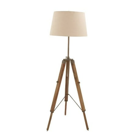 Cole Grey Wood And Brass 78 Tripod Floor Lamp Com Cole Grey Wood And Brass 78 Tripod Floor Lamp