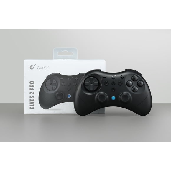 Gulikit Elves 2 Pro Wireless Bluetooth Retro Gamepad – Hall Effect No-Drift Joysticks, Sega Saturn-Inspired Design for Switch2/PC/Android/iOS/Steam Deck