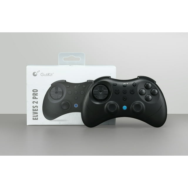 Gulikit Elfes 2 Pro Manette de Jeu Rétro Sans Fil Bluetooth – Joysticks à Effet Hall Sans Dérive, Design Inspiré de Saturn pour Switch2/PC/Android/iOS/Steam Deck