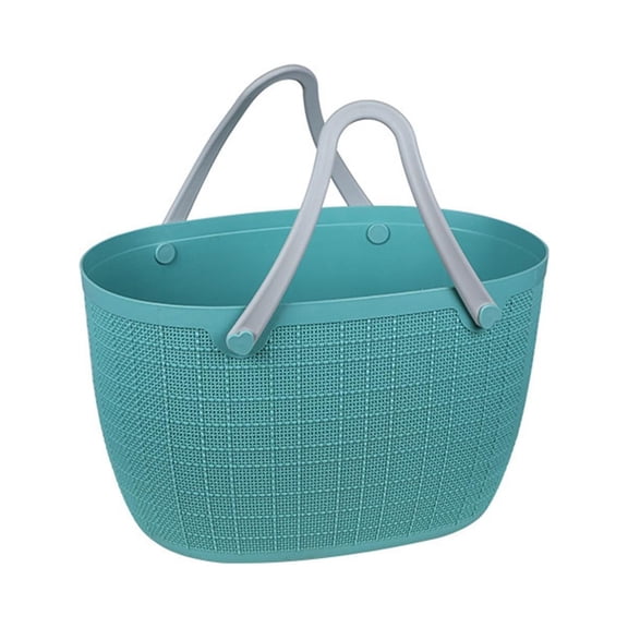 Clearance! YOHOME Portable Picnic Tote Shopper Bag, Large Plastic Utility Basket,Washable Beach Travel Handbag,Storage Bags