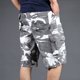 thumbnail image 4 of Puntoco Pantalones Cortos Cargo De Camuflaje Para Hombre De Pierna Recta Con Múltiples Bolsillos Informales Estampados No Posicionados, Blanco Xxl (42), 4 of 6