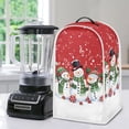 thumbnail image 5 of HELLHERO Snowman Musical Note Pattern Easy to Clean Food Processor Cover for Kitchen Counter Polyester, Reusable, Multifunctional, 5 of 6