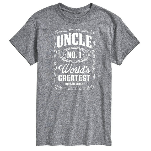 Instant Message - Uncle Worlds Greatest - Men's Short Sleeve Graphic T-Shirt