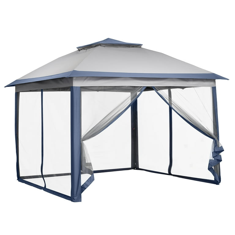 Ainfox 11x11ft Waterproof Outdoor Garden Gazebo Canopy