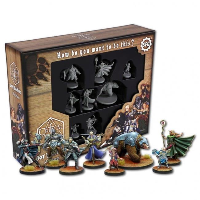 Critical Role Vox Machina 8 Miniatures from Steamforged Games 