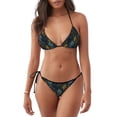thumbnail image 1 of Balery Sunflowers Pijama Estampado Bikini de Dos Piezas para Mujer - Conjunto de Bikini Ajustable Sexy y Cómodo para Playa, 1 of 6