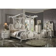 thumbnail image 4 of ACME Picardy Tufted Fabric Eastern King Bed with Canopy in Antique Pearl, 4 of 4