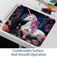 thumbnail image 6 of Unicorn Square Non-Slip Rubber Bottom Printed Desk Mat Mousepad for Office and Gaming - 8.3x9.8 Inch, 6 of 6