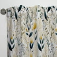 thumbnail image 6 of Designart "Flora With An Earthy Touch" Plants Room Darkening Curtain Single Panel, 6 of 6