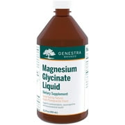 Genestra Brands Magnesium Glycinate Liquid | Supports Normal Muscle Function and Helps Metabolize Carbs, Protein, and Fat* | 15.2 Fl Oz | Apple Pomegranate Flavor