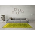 thumbnail image 3 of Ahgly Company Indoor Rectangle Oriental Yellow Industrial Area Rugs, 8' x 12', 3 of 4